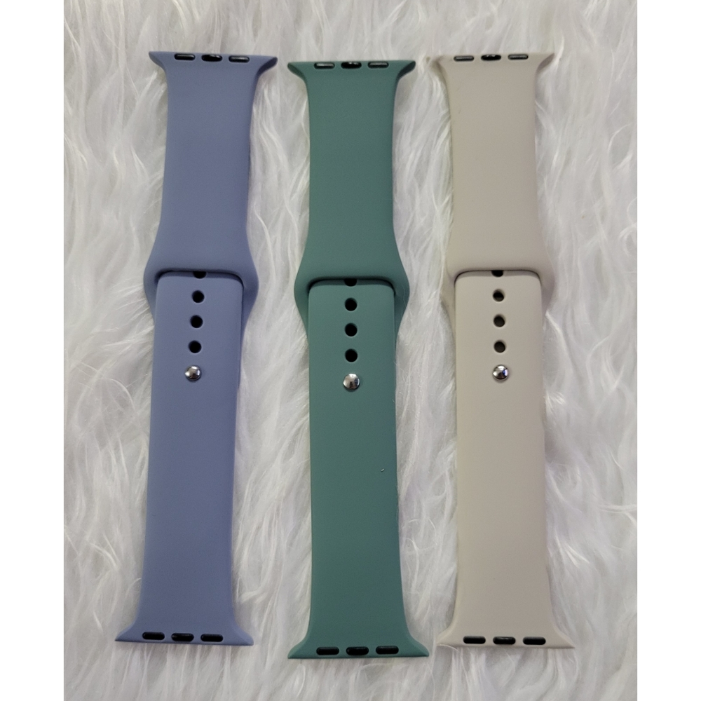 New langxian 3-pack silicone sports bands(42/44MM)